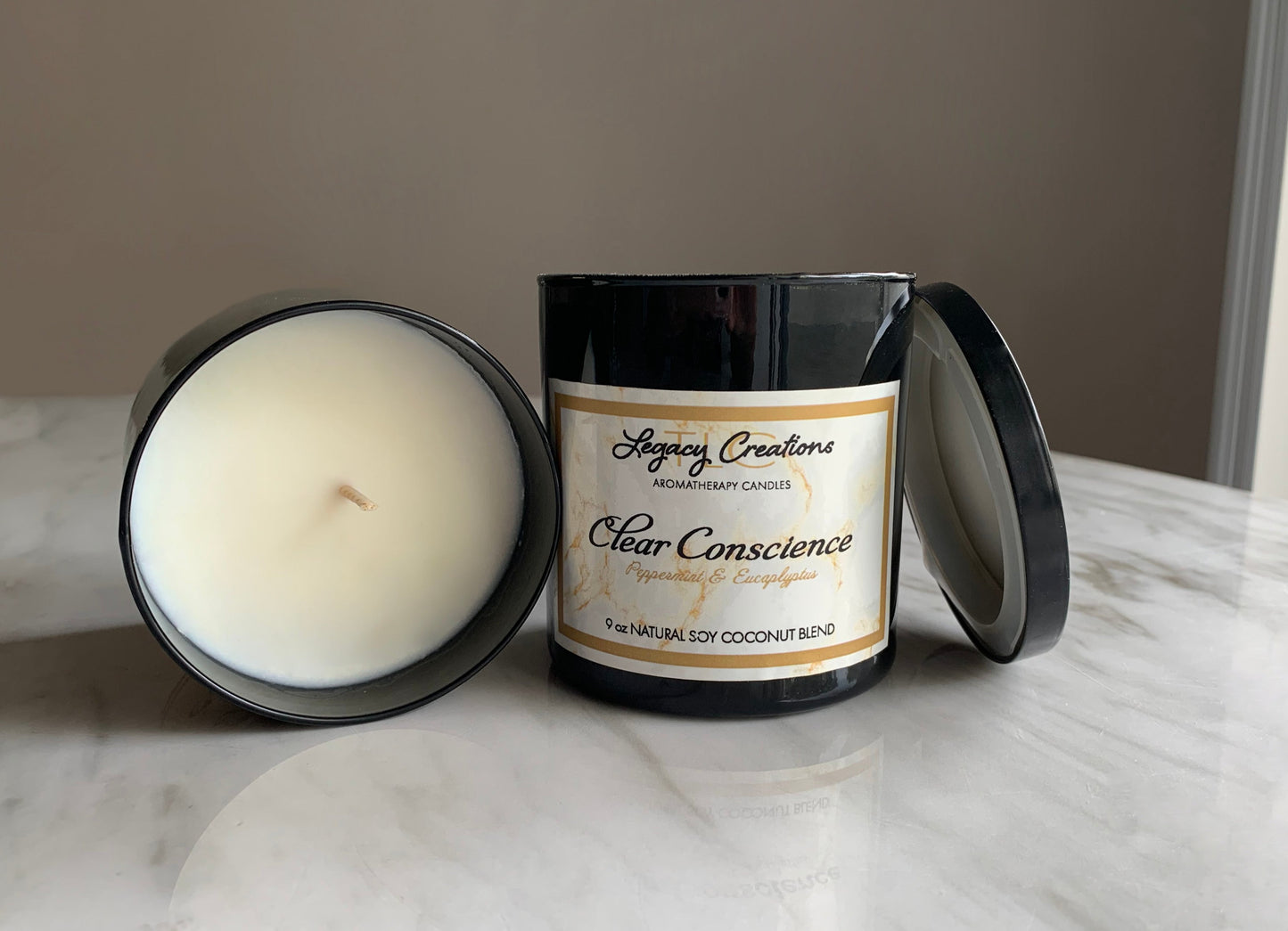 Clear Conscience 12 oz Aromatherapy Candle - Natural Soy Blend Candle