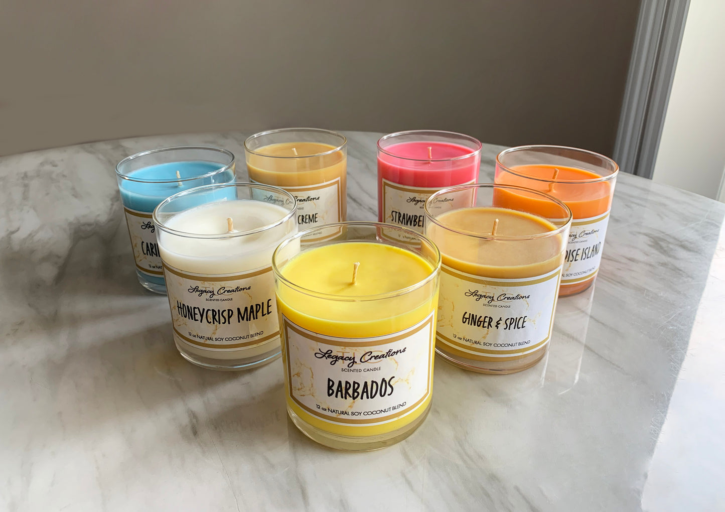 Paradise Island Scented 12 oz Candle