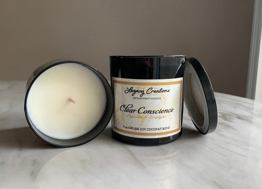 Clear Conscience 12 oz Aromatherapy Candle - Natural Soy Blend Candle