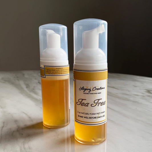 2 oz Organic Foam Facial Cleanser