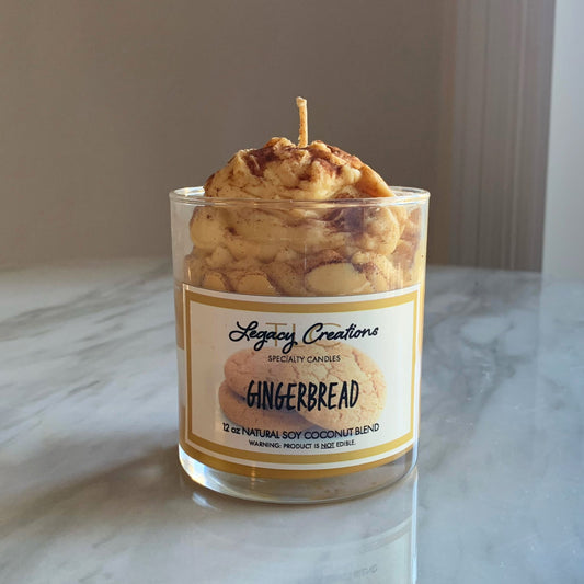 Gingerbread 12 oz Specialty Dessert Candle