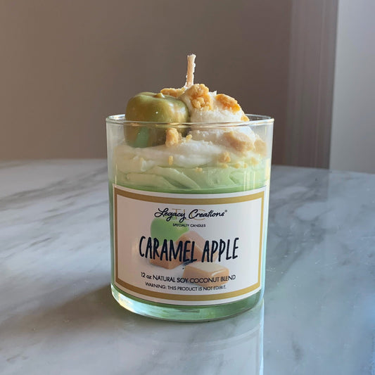 Caramel Apple Specialty 12 oz Dessert Candle
