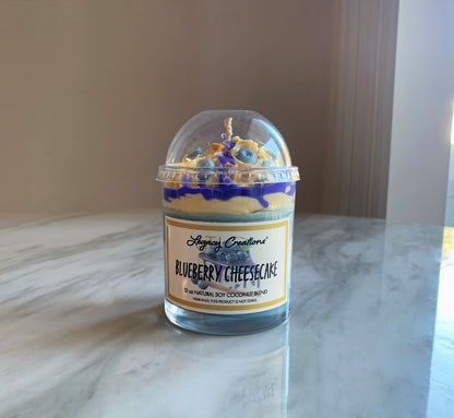 Blueberry Cheesecake Specialty 12 oz Dessert Candle