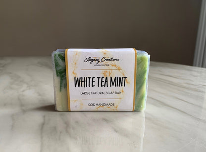 White Tea Mint Natural Moisturizing Soap Bar